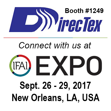 DirecTex booth number 1249 at IFAI Expo 2017