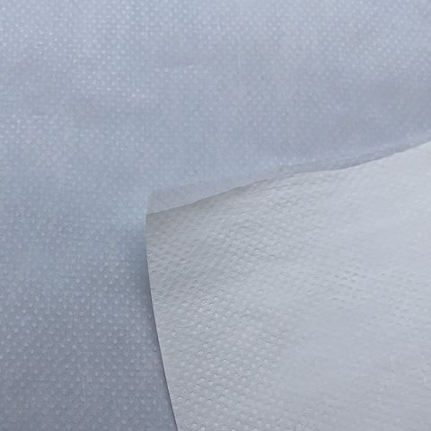 Medical grade Non Woven Polyester fabric with 45gsm TPU Thermoplastic Polyurethane Backing for PPE i
